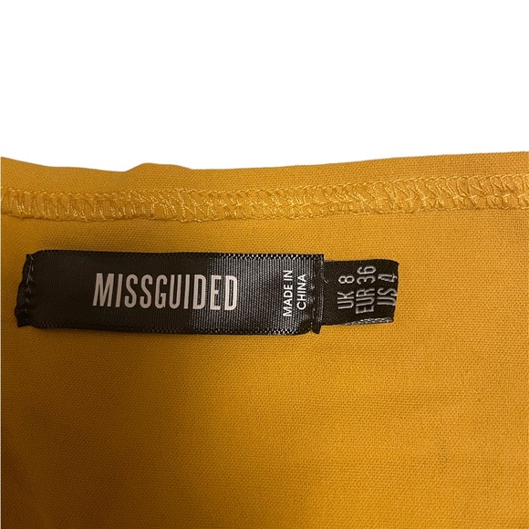 Missguided yellow dress - Picture 4 of 4